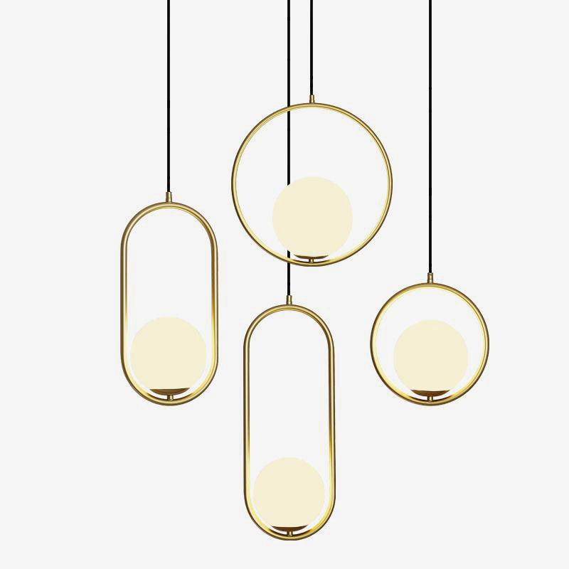 Sleek Modern Pendant Ceiling Lamp | Ormexis