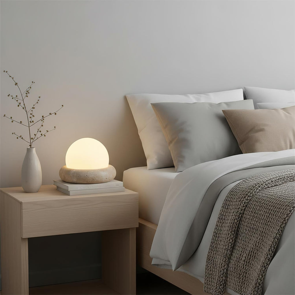 Moonstone Orb Wall Light | Ormexis