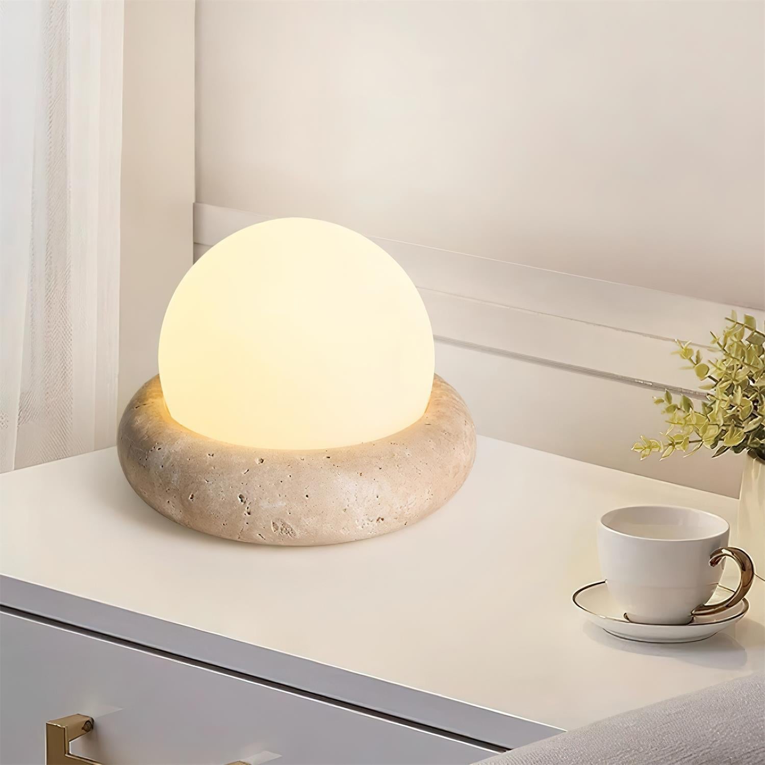 Moonstone Orb Wall Light | Ormexis