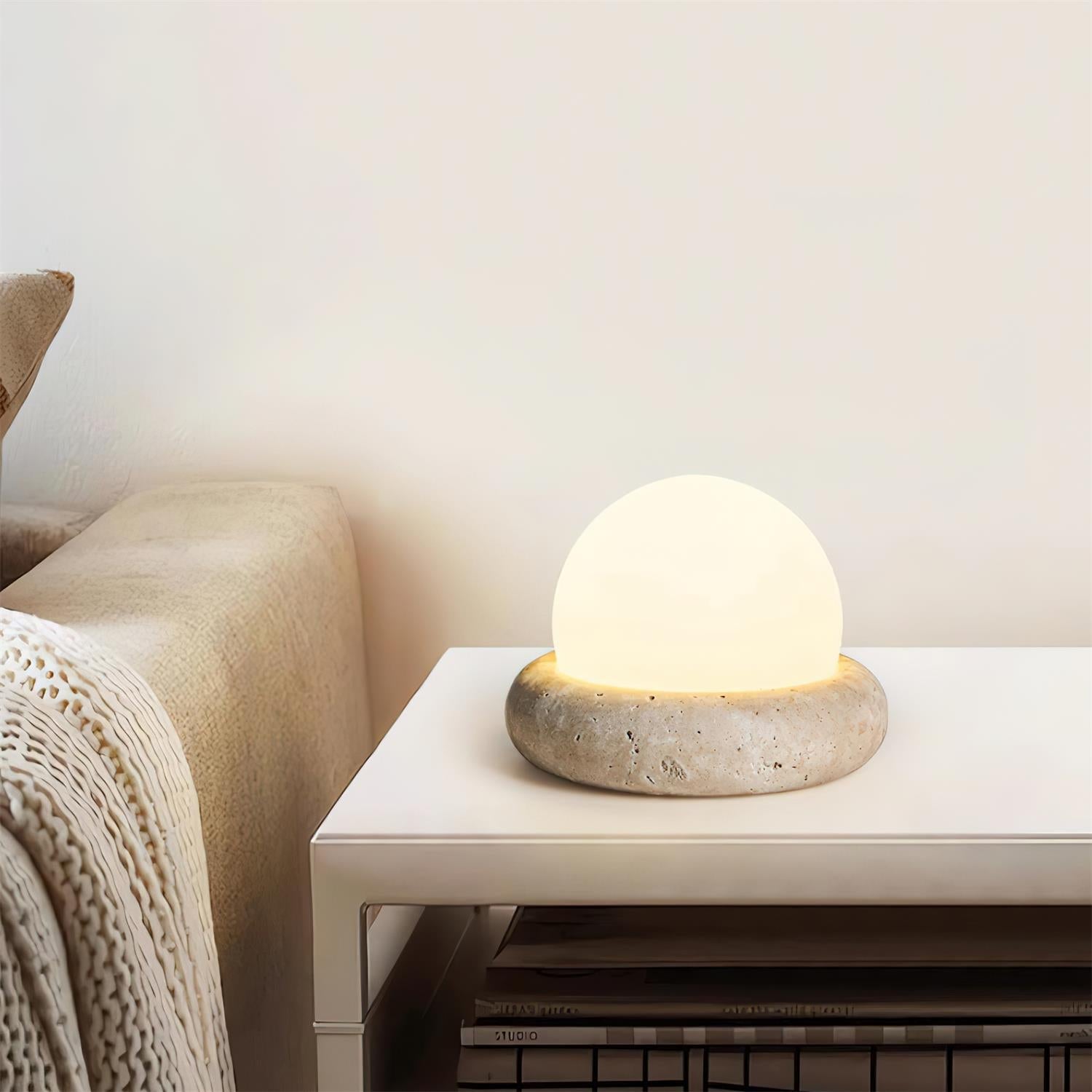 Moonstone Orb Wall Light | Ormexis