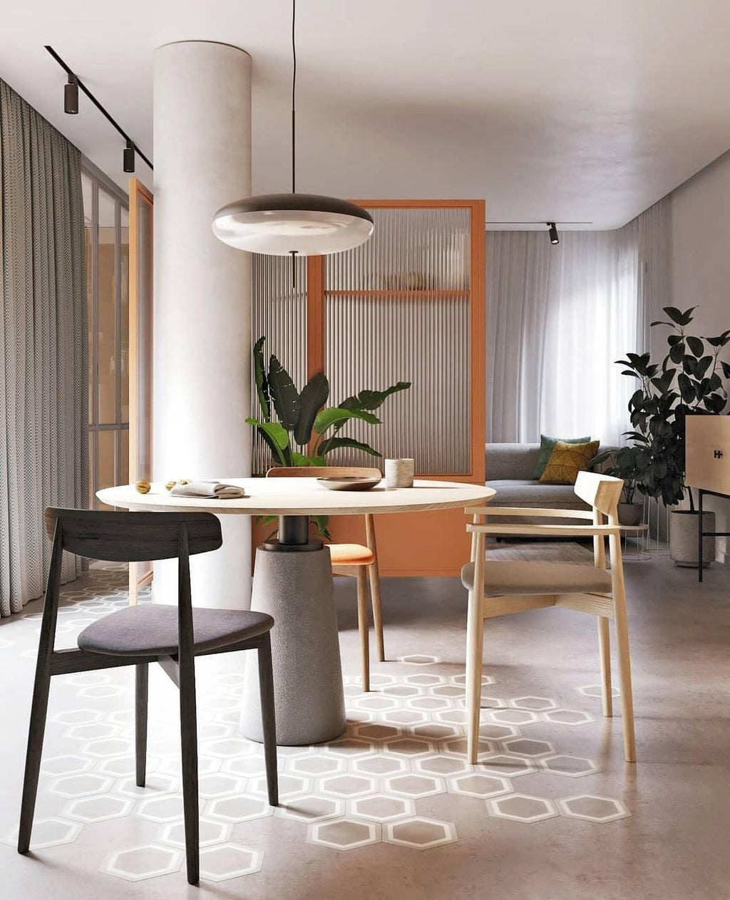 Model 2065 Midcentury-riippuvalaisin | Ormexis