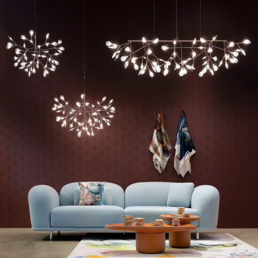 Modern Heracleum Branching Chandelier Light Fixture | Ormexis