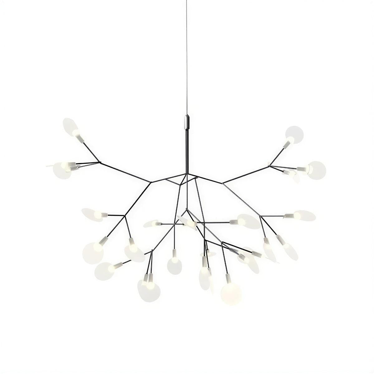 Modern Heracleum Branching Chandelier Light Fixture | Ormexis