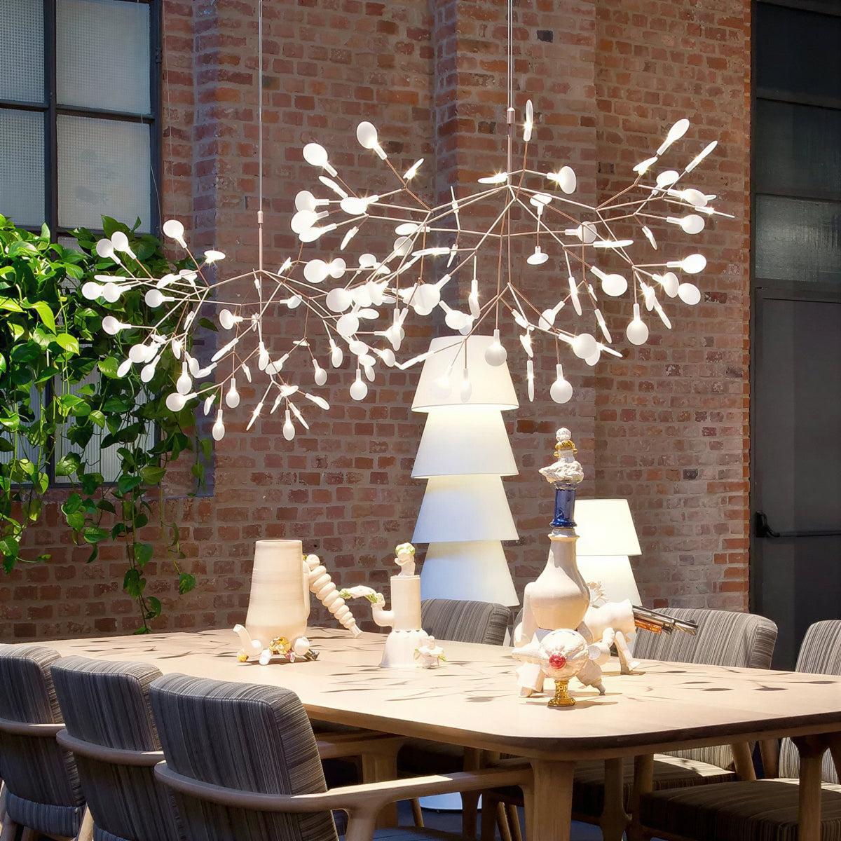 Modern Heracleum Branching Chandelier Light Fixture | Ormexis
