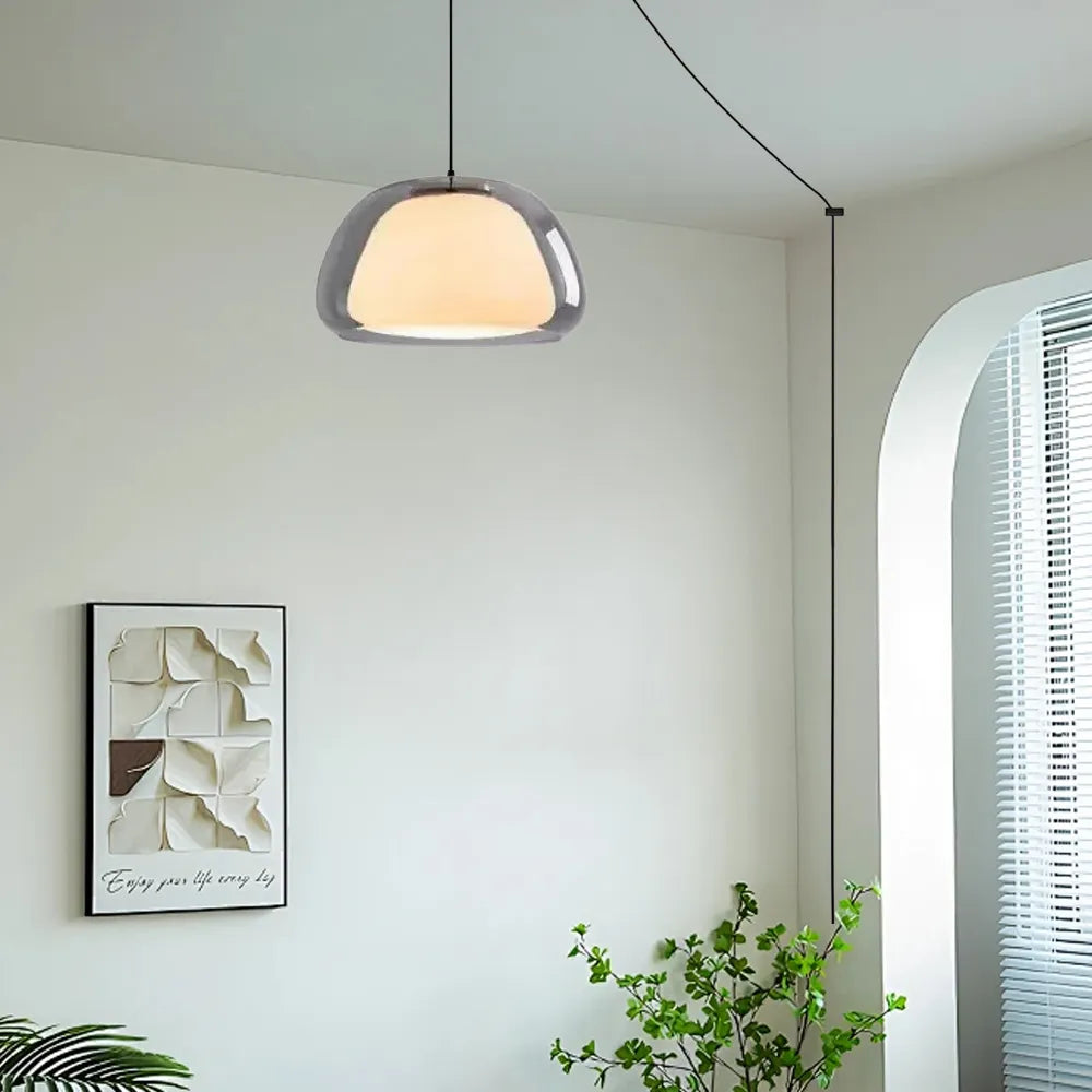Minimalistinen lasiriippuvalaisin | Ormexis