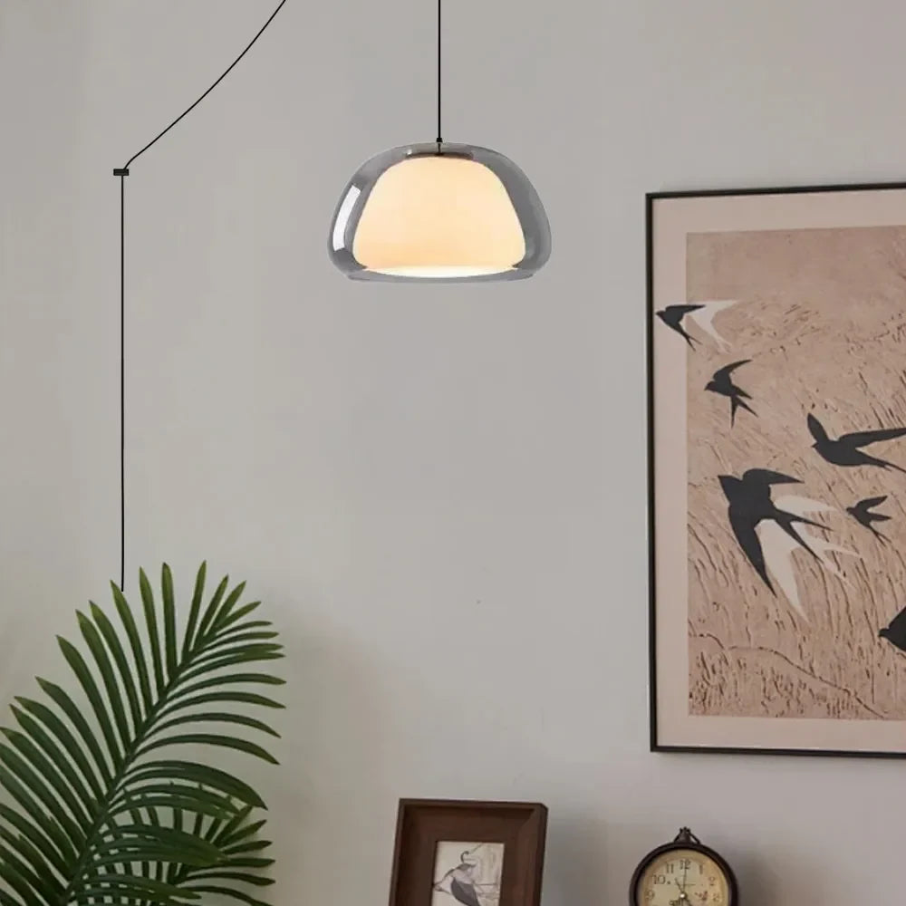 Minimalistinen lasiriippuvalaisin | Ormexis
