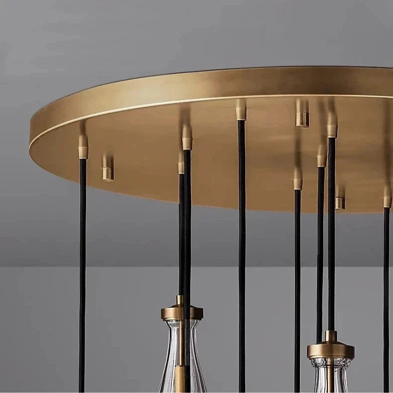 Modern Raindrop Chandelier for Foyer & Staircase | Ormexis