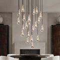 Modern Raindrop Chandelier for Foyer & Staircase | Ormexis