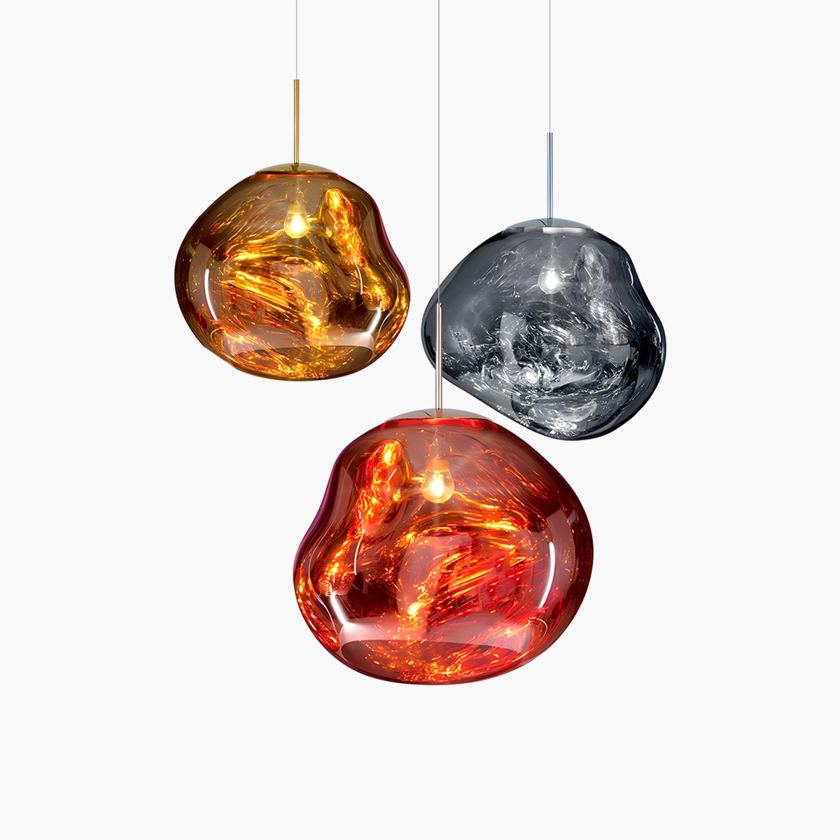 Lux Lava Flow Pendant Light For Dining Room Modern Design