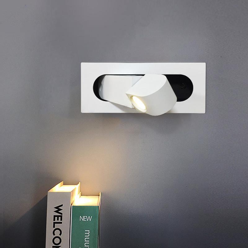 Arandela de Leitura LED Dobrável Ajustável para Iluminação Versátil