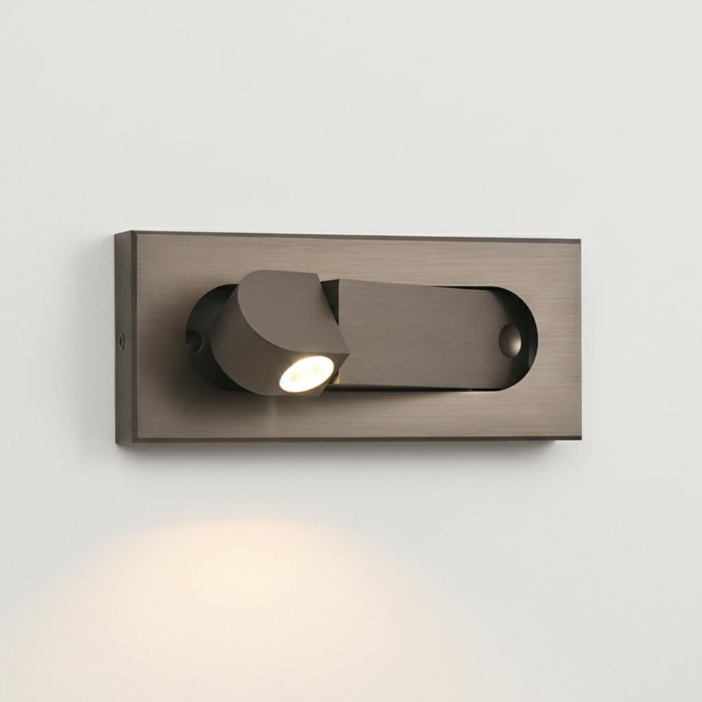 Arandela de Leitura LED Dobrável Ajustável para Iluminação Versátil