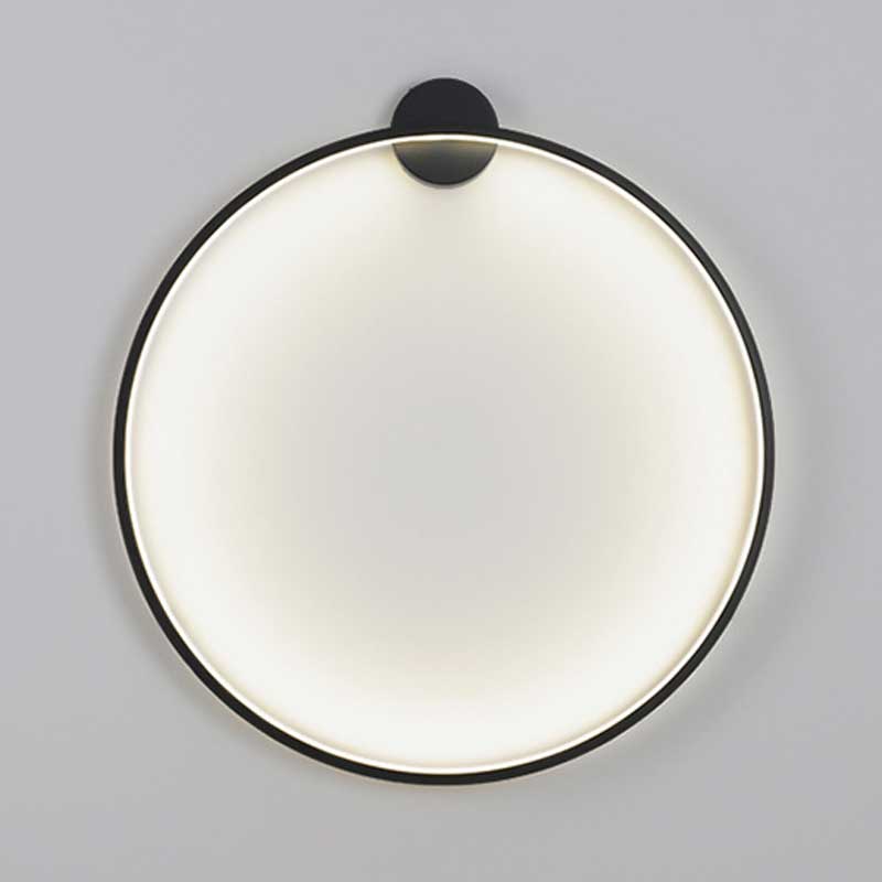 Modern Circle LED Wall Light With Soft Glow For Ambient Illumination