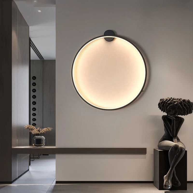 Modern Circle LED Wall Light With Soft Glow For Ambient Illumination