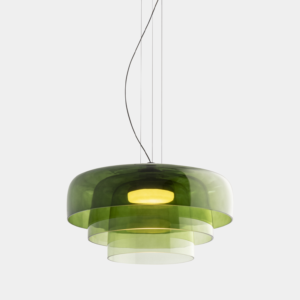 Kirrea Moderne Glas-Pendelleuchte für Küchenbereiche