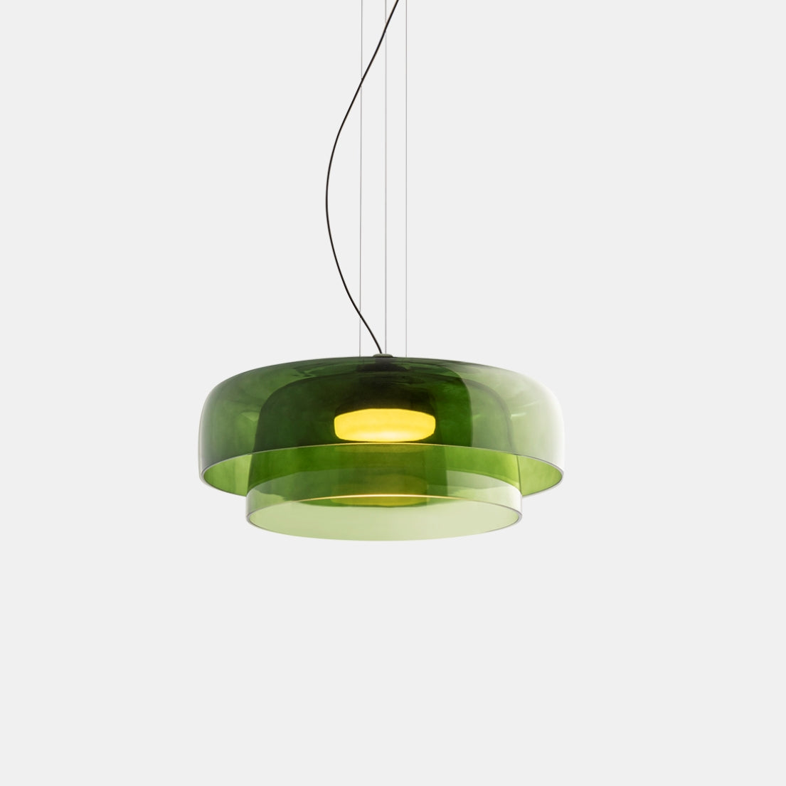Kirrea Moderne Glas-Pendelleuchte für Küchenbereiche