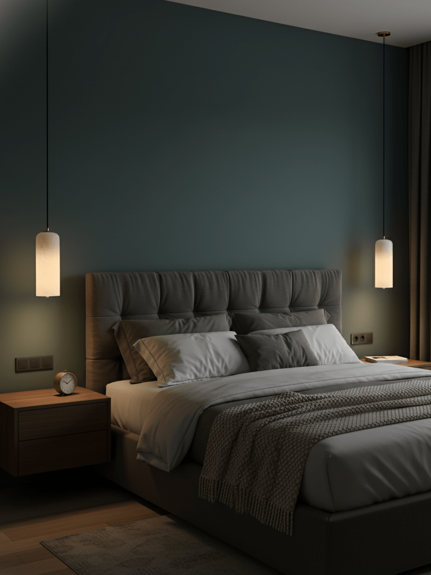 Moderne globependellampe i alabast med messingfinish | Ormexis