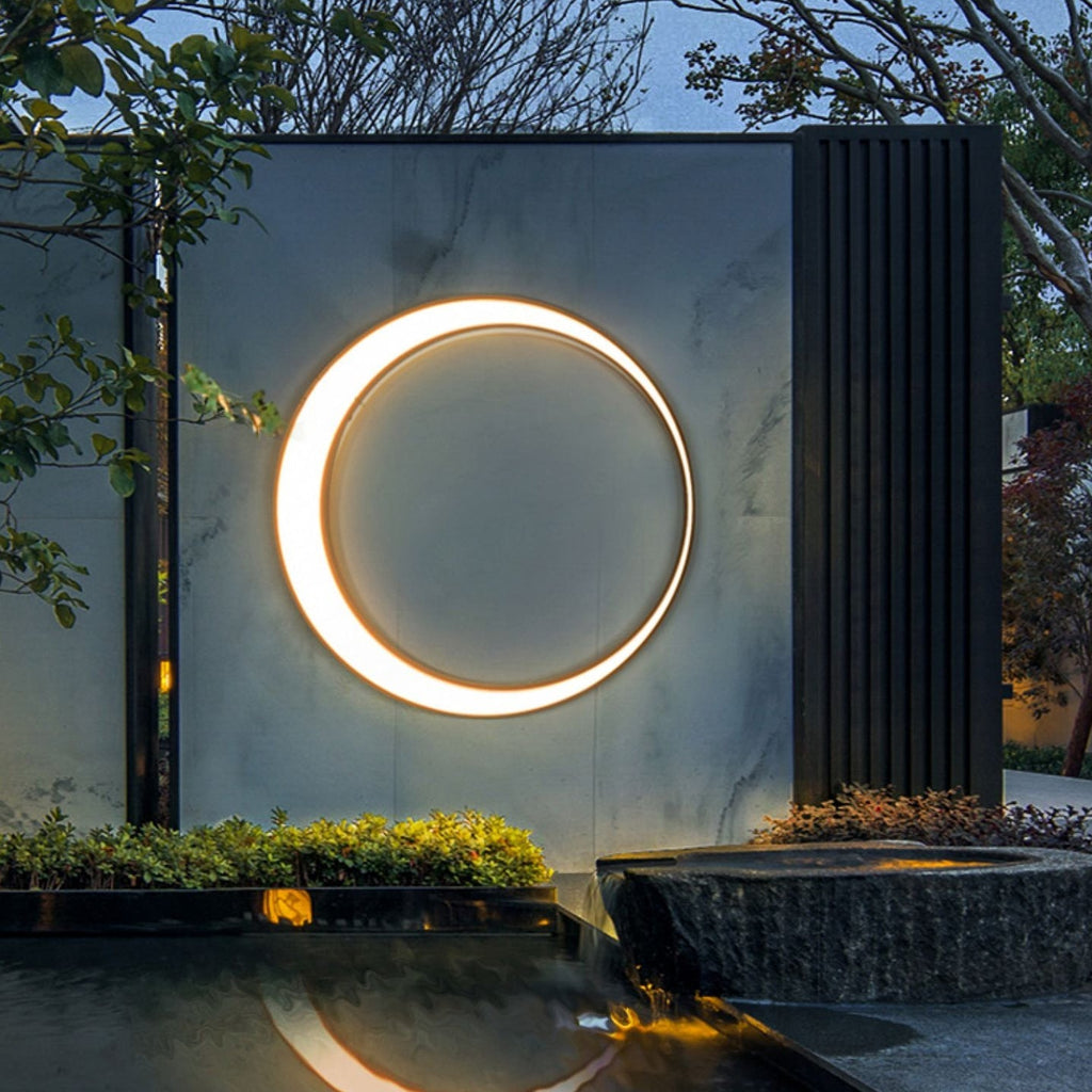 Minimalistyczna lampa pierścieniowa Lunar | Ormexis