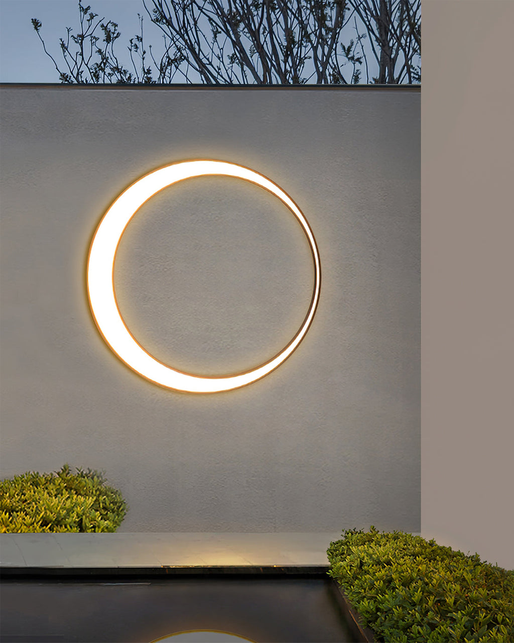 Minimalistyczna lampa pierścieniowa Lunar | Ormexis