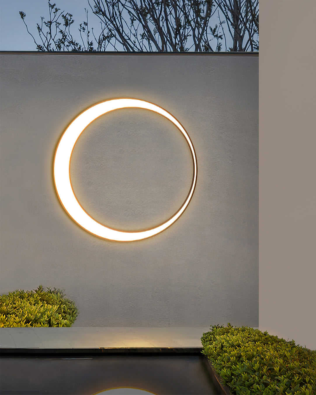 Minimalistyczna lampa pierścieniowa Lunar | Ormexis