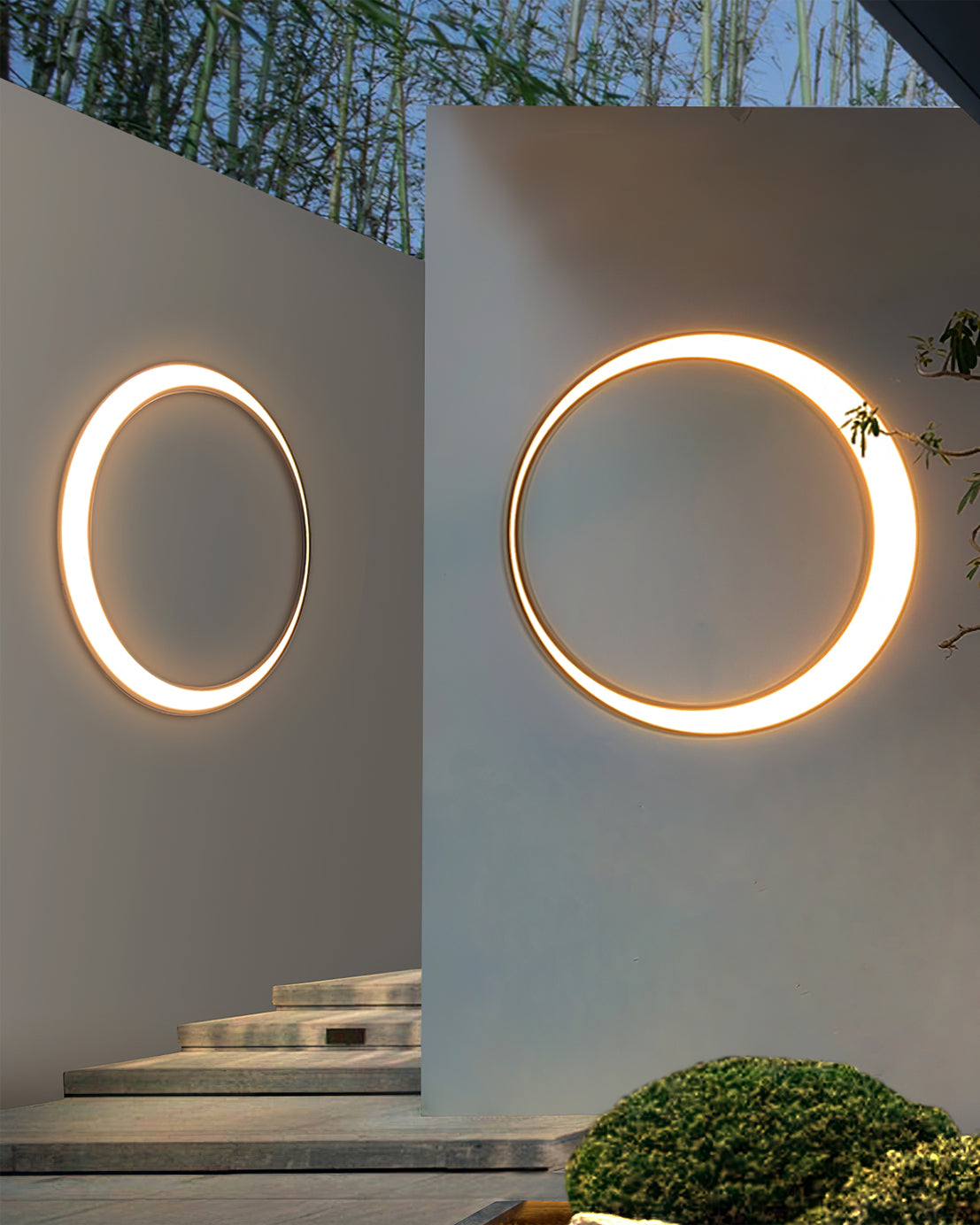 Minimalistyczna lampa pierścieniowa Lunar | Ormexis