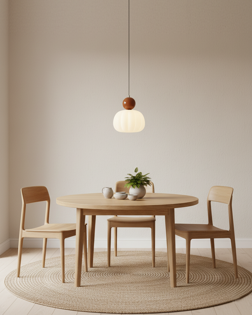 Bolvormige hanglamp met accentverlichting | Ormexis