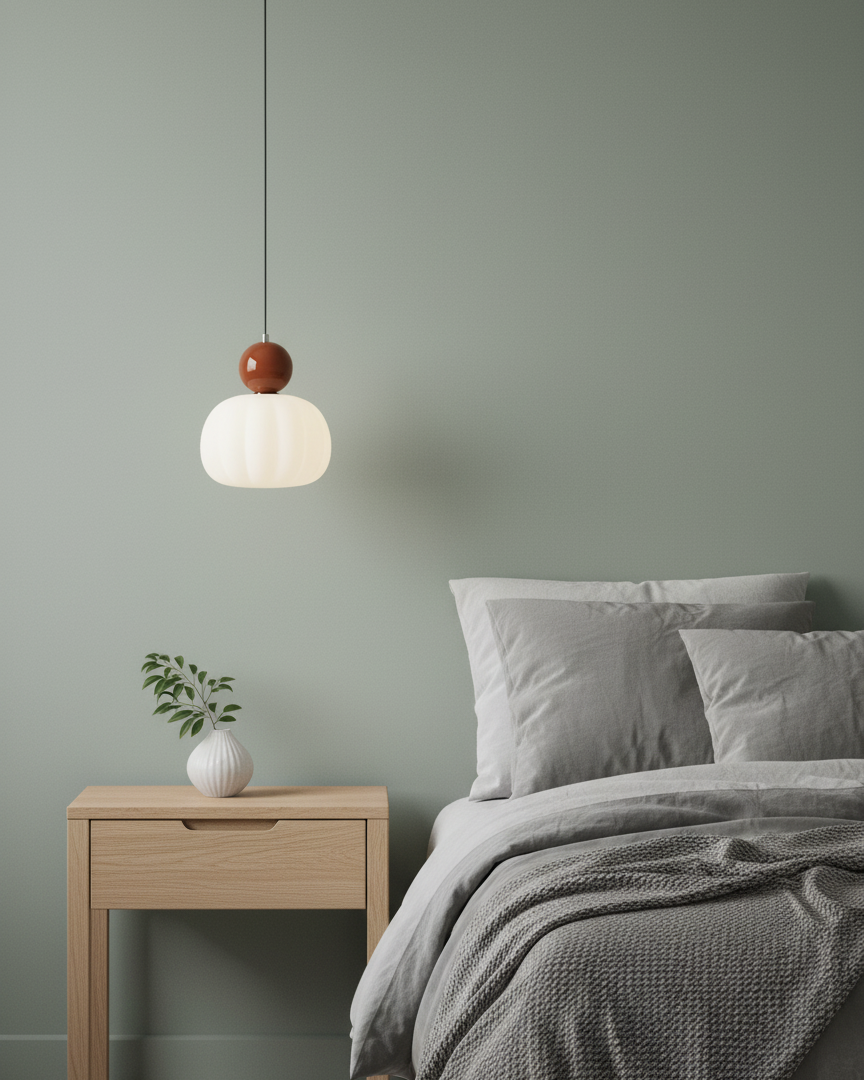 Bolvormige hanglamp met accentverlichting | Ormexis