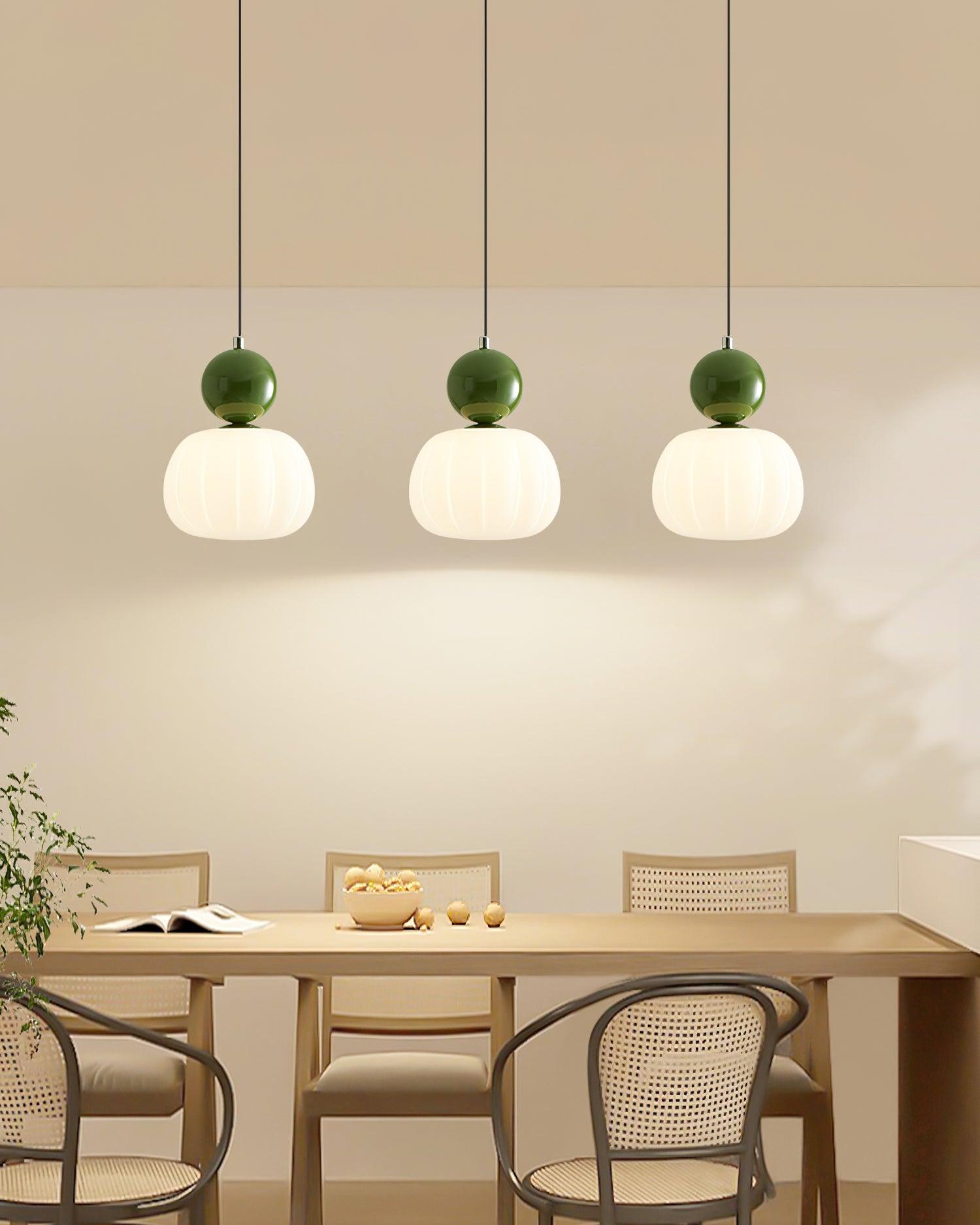 Bolvormige hanglamp met accentverlichting | Ormexis