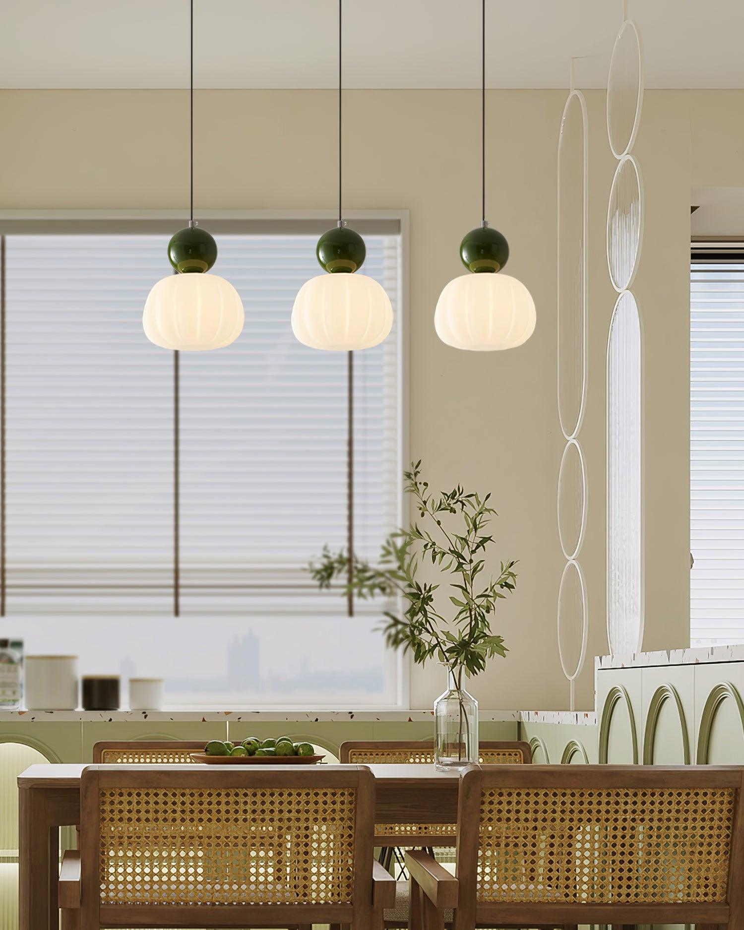 Bolvormige hanglamp met accentverlichting | Ormexis