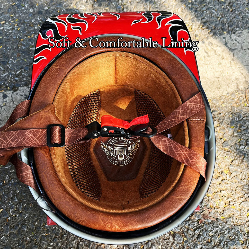 Casque de baseball moto pour conduite quotidienne avec certification DOT et ECE