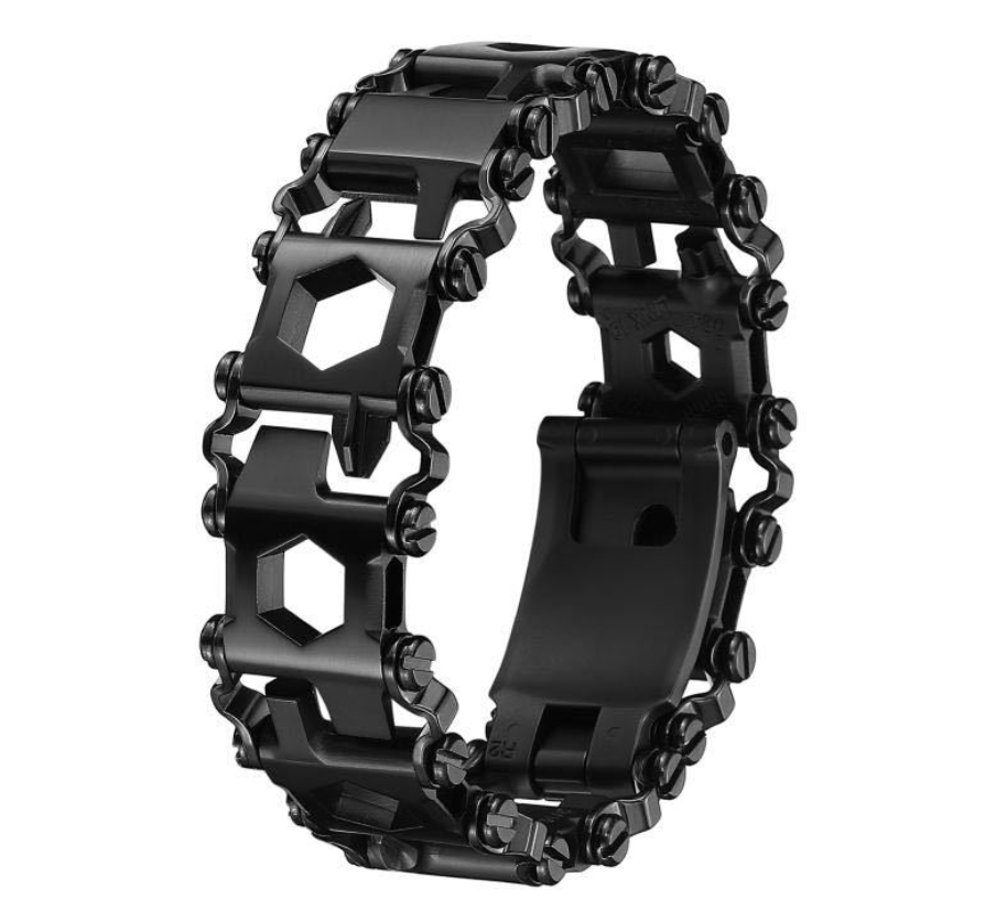 Multitool Gear 29-In-1 Stainless Steel Band For Watches With Hidden Tools, Adjustable