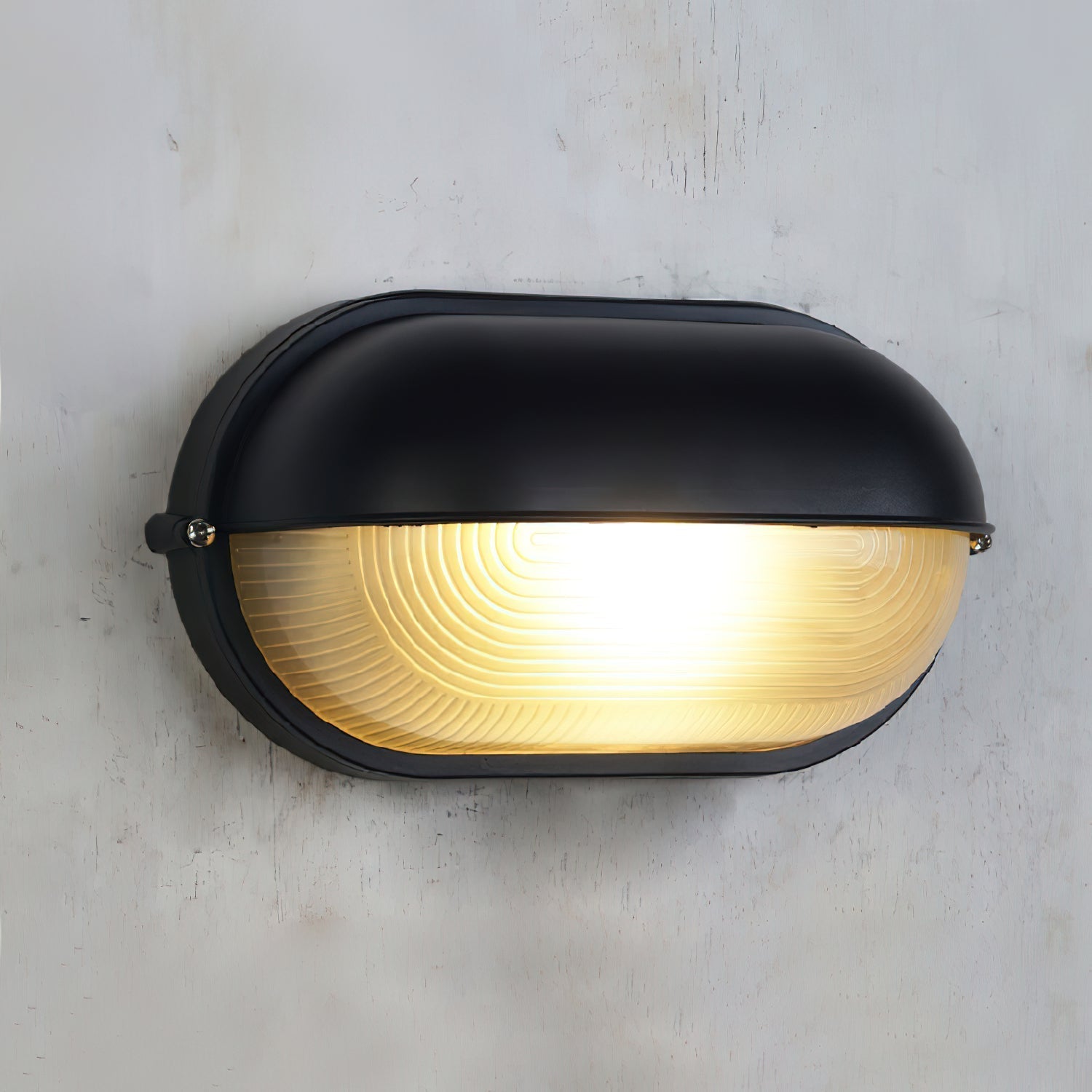 Przemysłowa lampa ścienna typu bulkhead | Ormexis