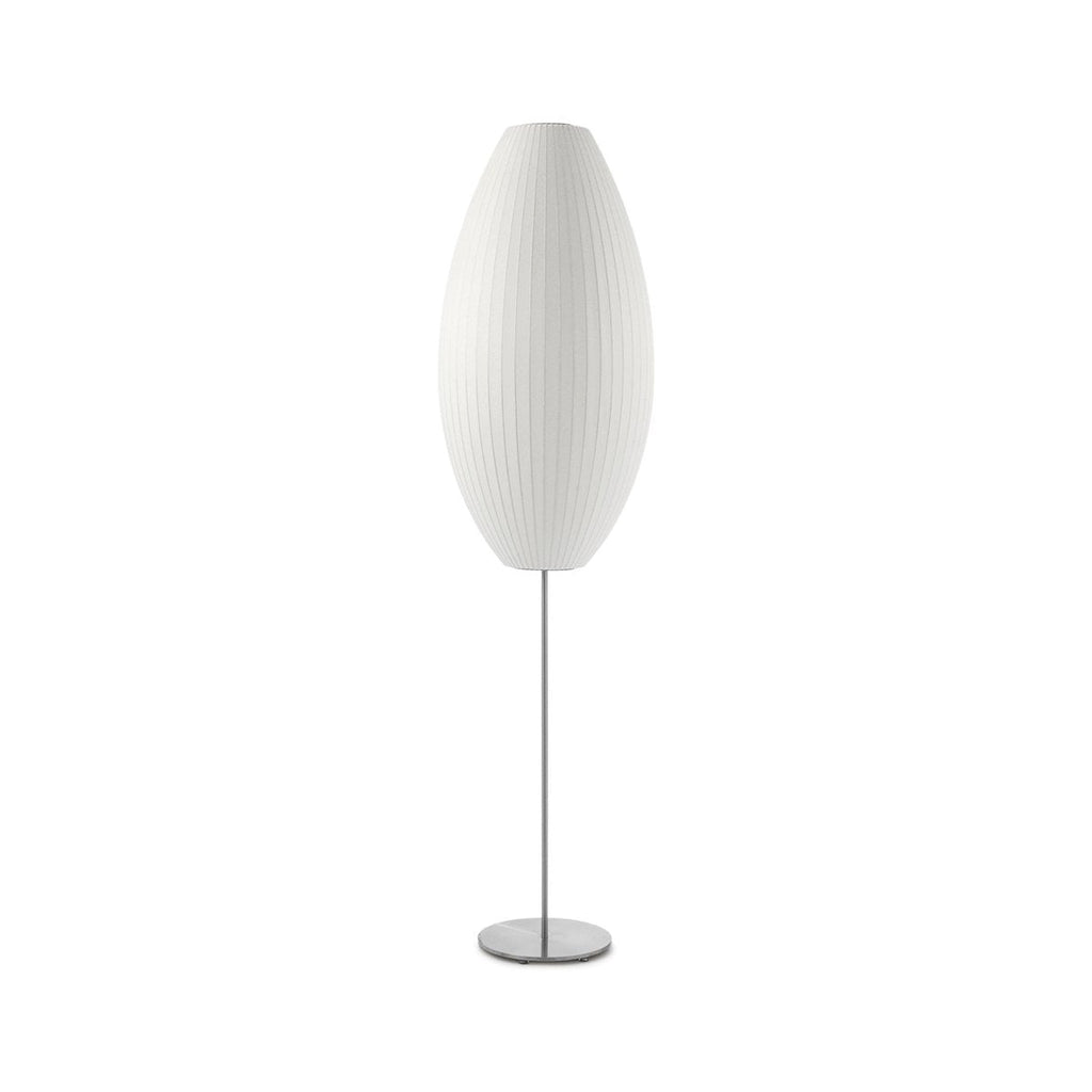Spherical Ribbed Shade Floor Lamp | Ormexis