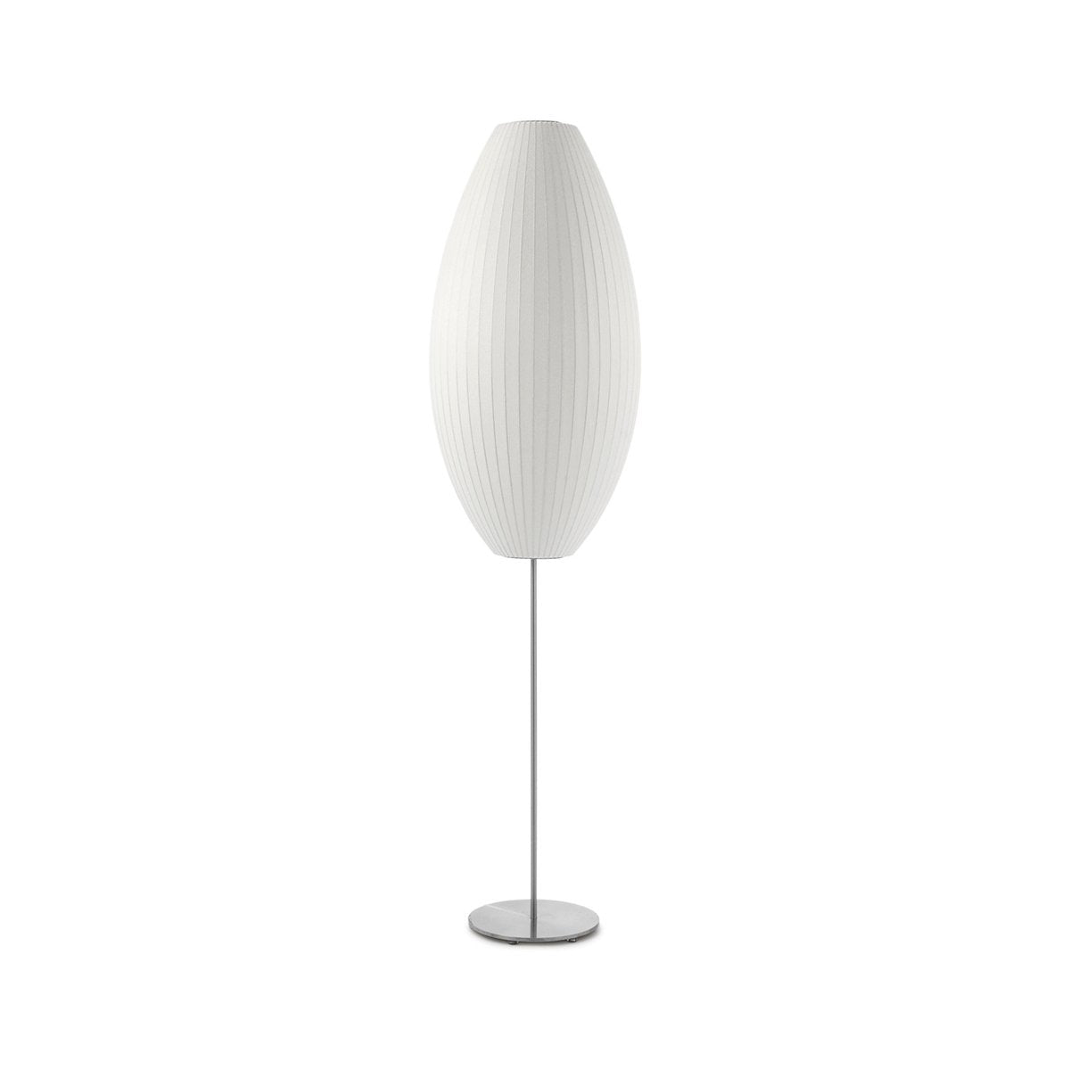 Spherical Ribbed Shade Floor Lamp | Ormexis