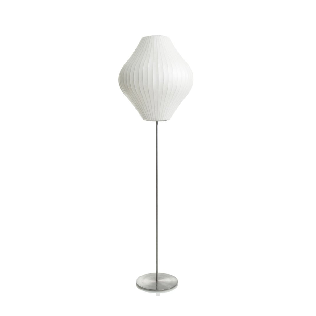 Spherical Ribbed Shade Floor Lamp | Ormexis