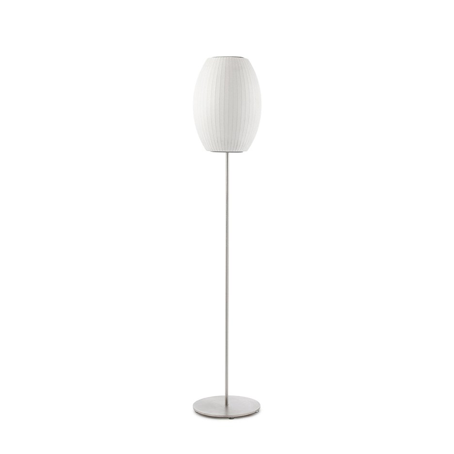 Spherical Ribbed Shade Floor Lamp | Ormexis
