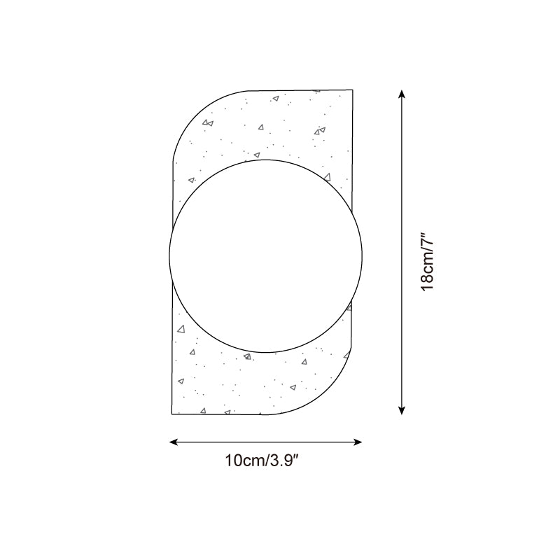Travertine Orb Wall Light | Ormexis