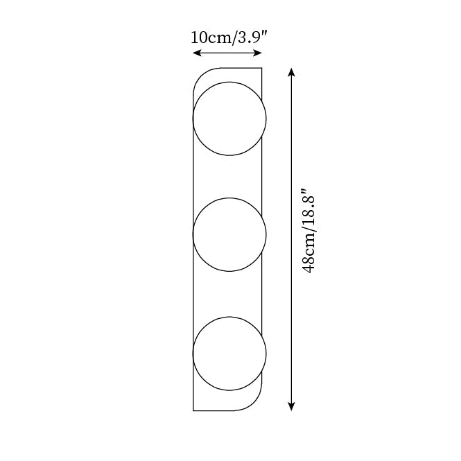 Travertine Orb Wall Light | Ormexis