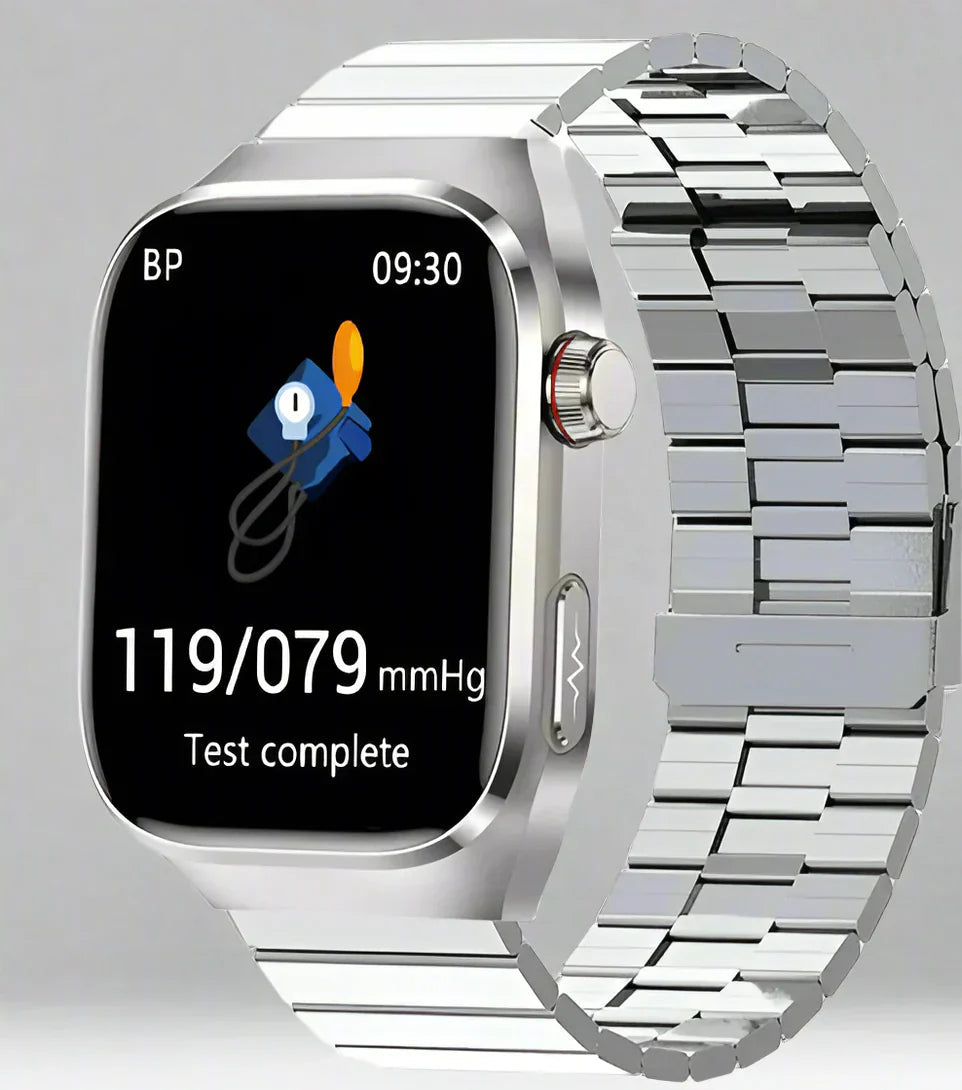 NexaPulse Health Tracker Smartwatch With Bluetooth For Daily Wellness