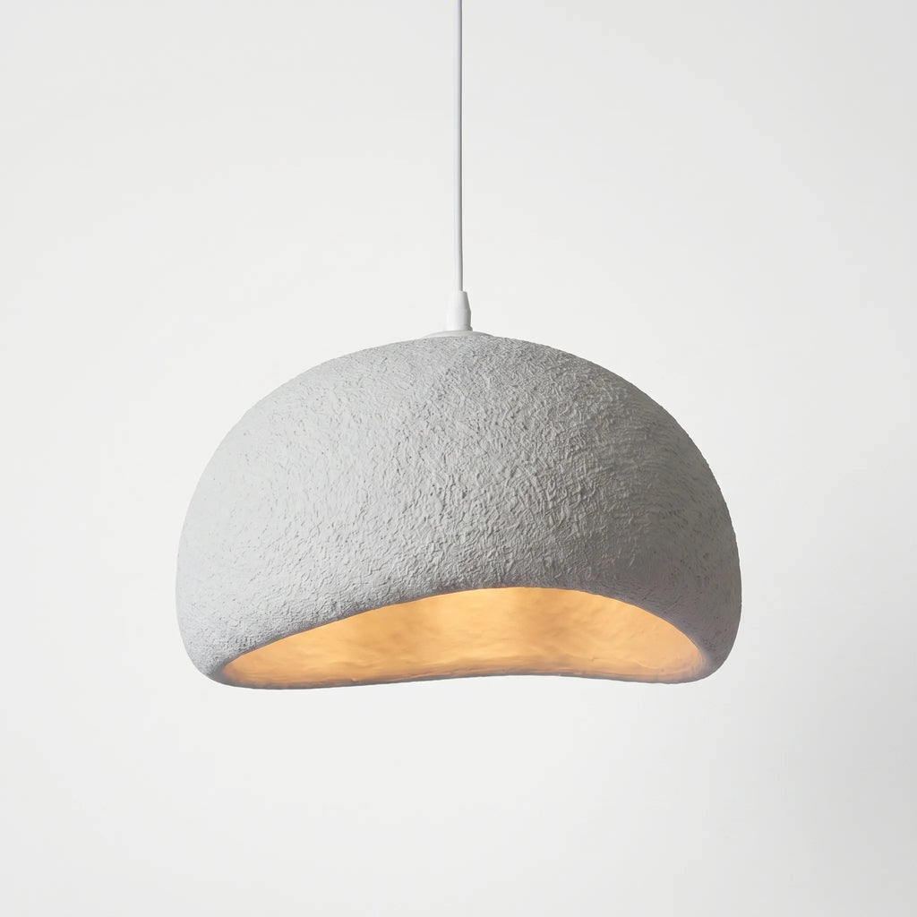 Luminária Pendente Nuvem Texturizada - Iluminando Espaços de Jantar - Ormexis