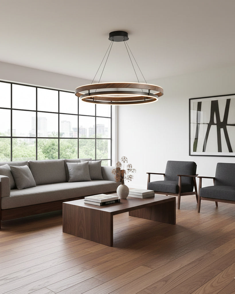 Lustre en cristal NisekoLight pour salle à manger, style moderne