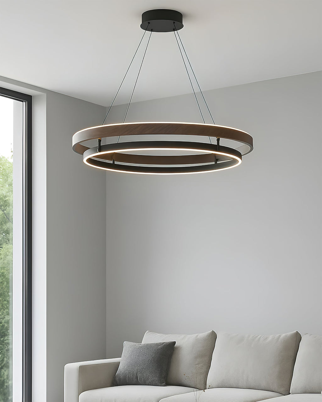 Lustre en cristal NisekoLight pour salle à manger, style moderne