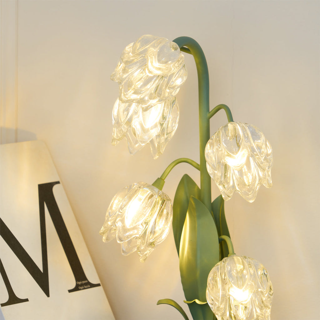Kryształowa lampa stołowa Lily | Ormexis