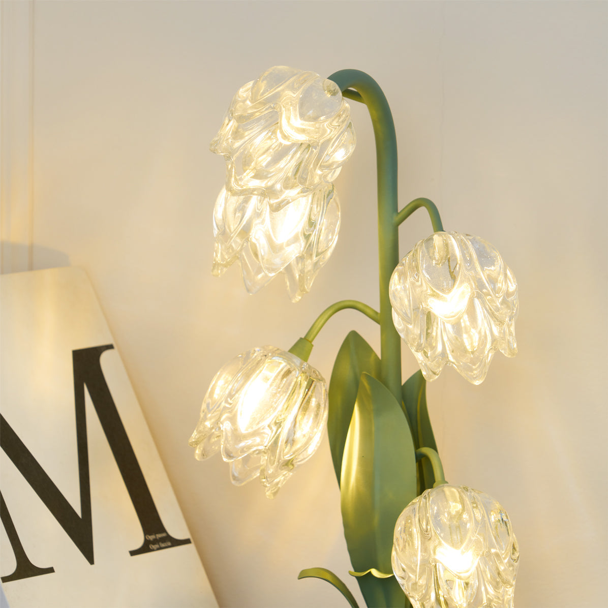 Kryształowa lampa stołowa Lily | Ormexis