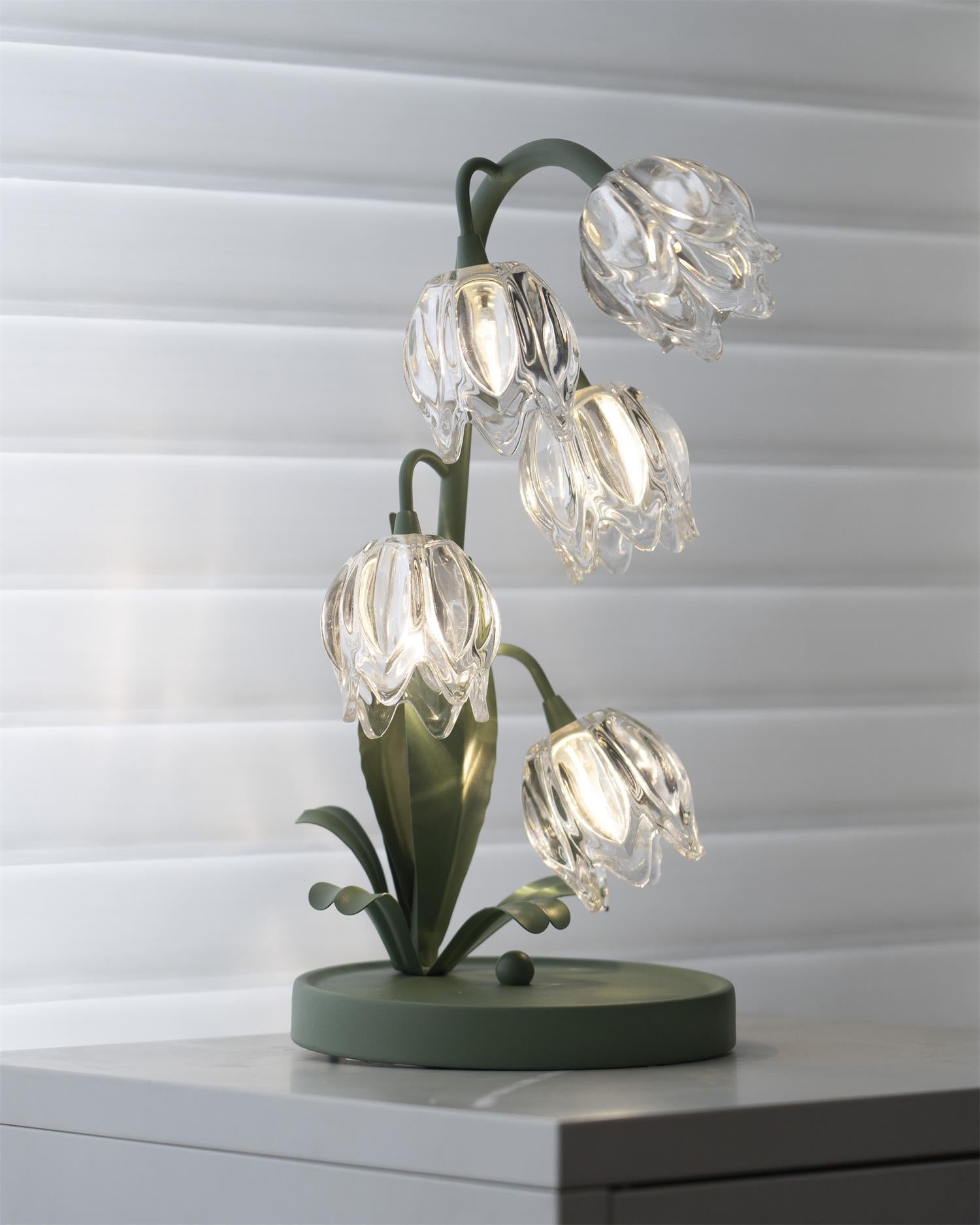 Kryształowa lampa stołowa Lily | Ormexis