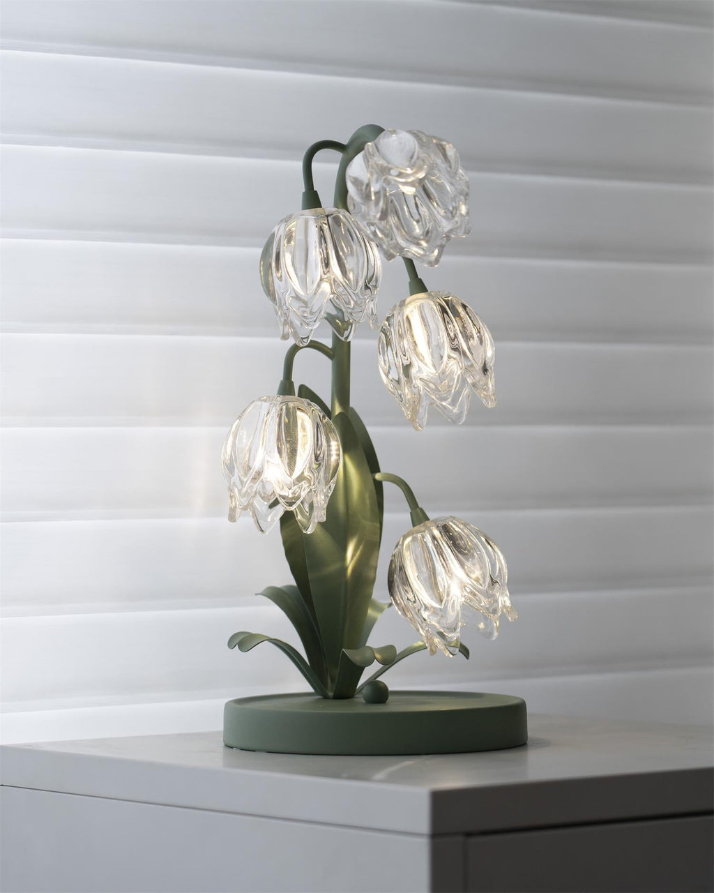 Kryształowa lampa stołowa Lily | Ormexis