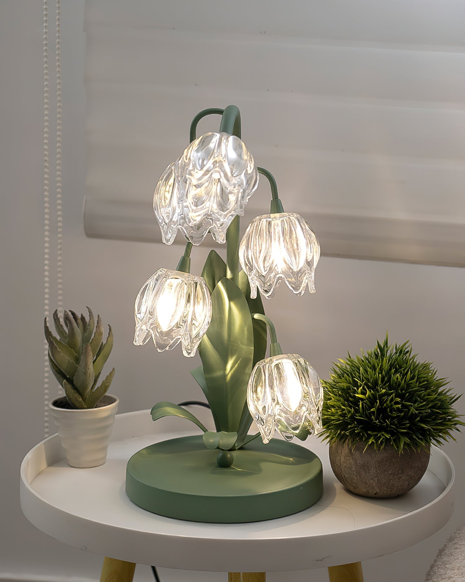 Kryształowa lampa stołowa Lily | Ormexis