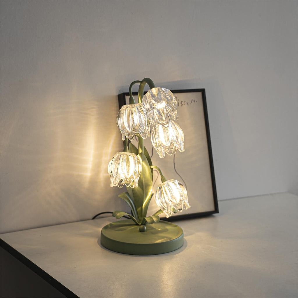 Kryształowa lampa stołowa Lily | Ormexis