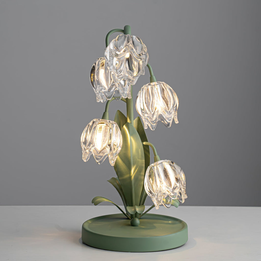 Kryształowa lampa stołowa Lily | Ormexis