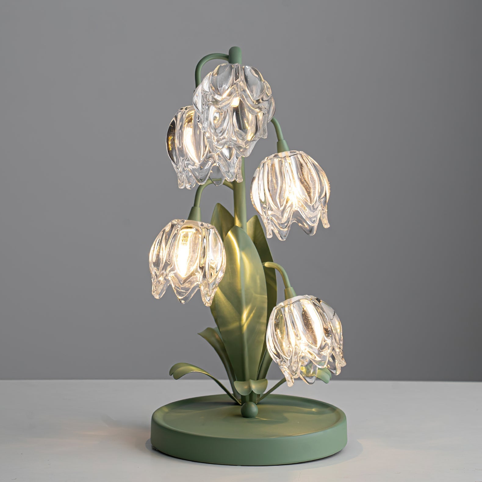 Kryształowa lampa stołowa Lily | Ormexis