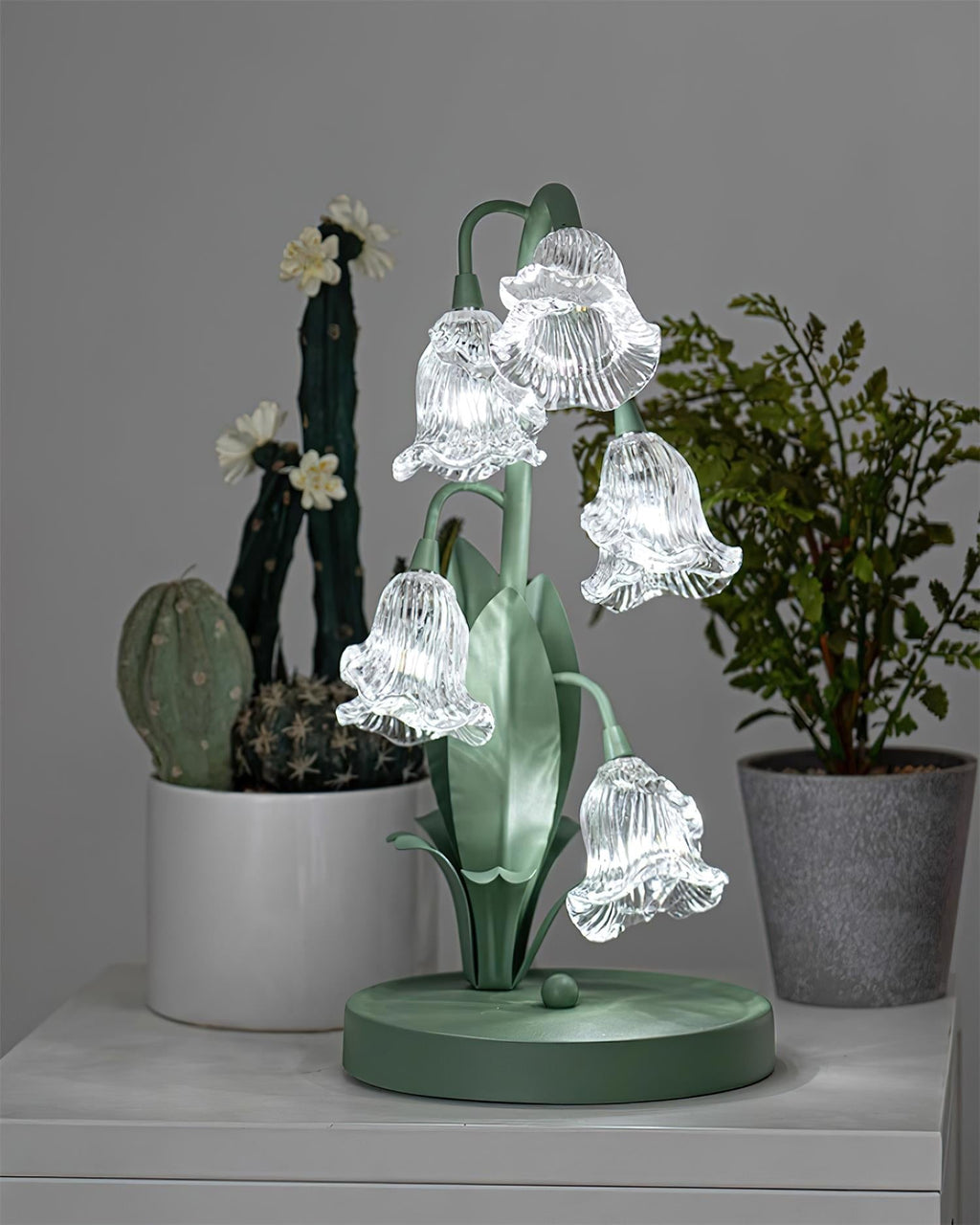 Kryształowa lampa stołowa Lily | Ormexis